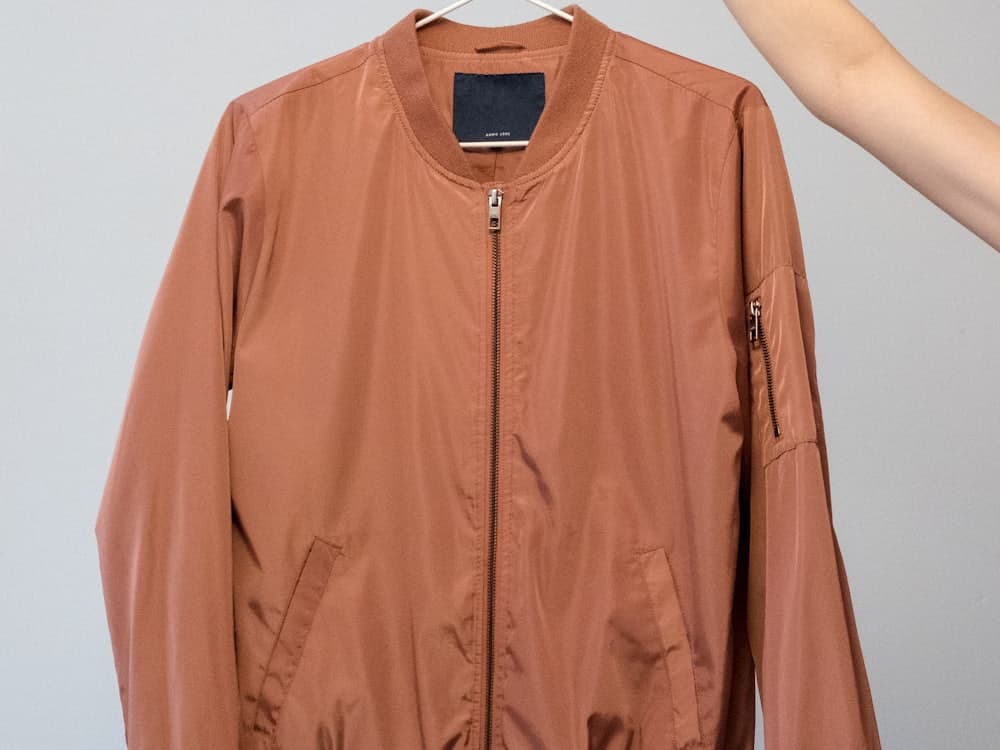 A lightweight bomber jacket